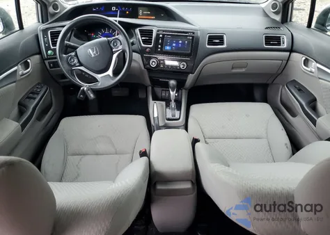 2014 Honda Civic Ex z USA, uszkodzony, nr VIN 19XFB2F86EE067553